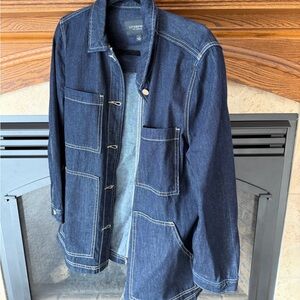 Liverpool Dark Indigo Denim Shirt Jacket
